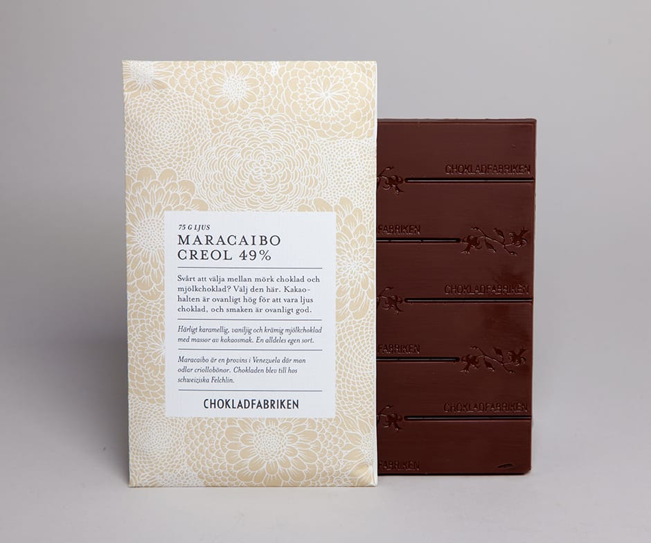 Chokladkaka Maracaibo Créole 49 %