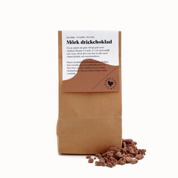 Mörk drickchoklad 300 g
